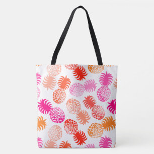 Momona Hawaiianische Tropische Ananas-Strandtasche Tasche