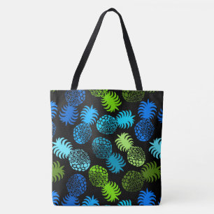 Momona Hawaiianische Tropische Ananas Strandtasche Tasche