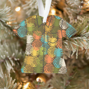 Momona Hawaiianisches Tropisches-Pineapple AlohaSh Ornament