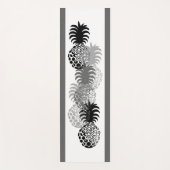 Momona Pineapard Striped Hawaiian Reversible Yogamatte (Vorderseite)