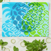 Momona Pineaple Hawaiian Tropical Geschirrtuch (Gefaltet)