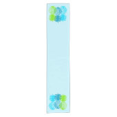 Momona Pineaple Hawaiian Tropical Kurzer Tischläufer (Vorderseite)