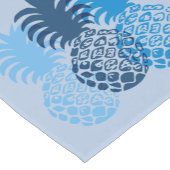 Momona Pineaple Hawaiian Tropical Kurzer Tischläufer (Ecke)