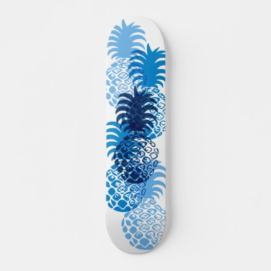 Momona Pineaple Hawaiian Tropical Skateboard (Vorne)