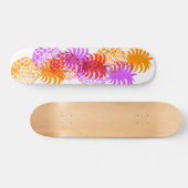Momona Pineaple Hawaiian Tropical Skateboard (Horizontal)
