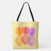 Momona Pineappel Tropical Trio Hawaiian Beach Bag Tasche (Rückseite)