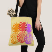 Momona Pineappel Tropical Trio Hawaiian Beach Bag Tasche (Von Nahem)