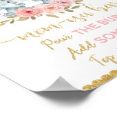 Momosa Bar Mimosa Bar Twins Elephant Baby Dusche Poster (Ecke)