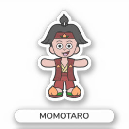 Momotaro, der Peach Boy Aufkleber