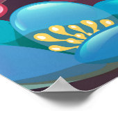 Momotombo Nicaragua Vulkanausflug drucken. Poster (Ecke)