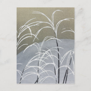 Momoyogusa Blume Vintag japanische Postkarte