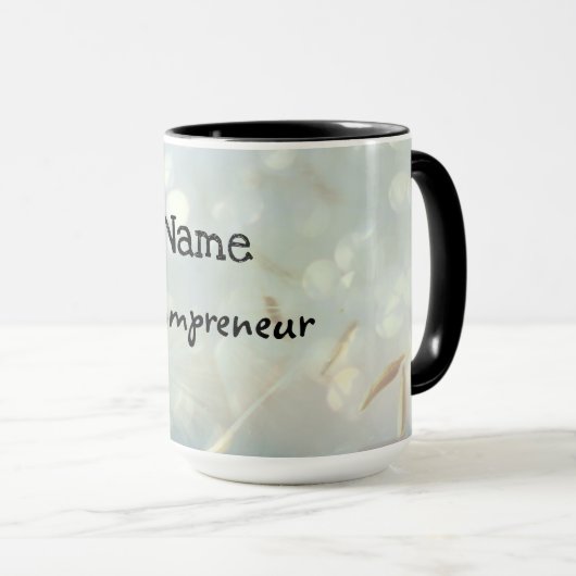 Mompreneur-Design Tasse (VorderseiteRechts)