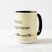 Mompreneur-Design Tasse (VorderseiteRechts)