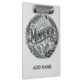 Mompreneur Themed Klemmbrett (Rechts)