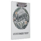 Mompreneur Themed Klemmbrett (Rechts)