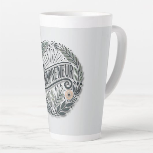 Mompreneur Themed Milchtasse (Rechte Ecke)