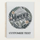 Mompreneur Themed Planer (Vorderseite)