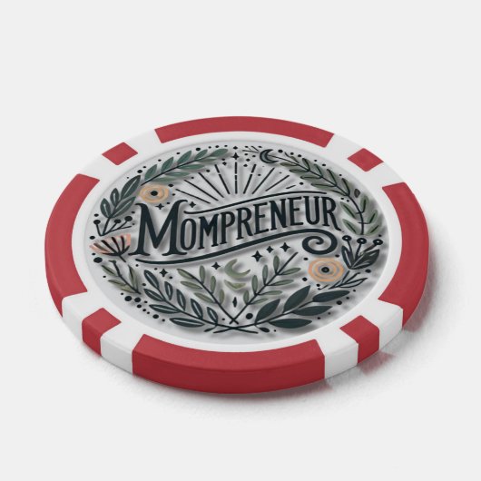 Mompreneur Themed Pokerchips (Einzeln)