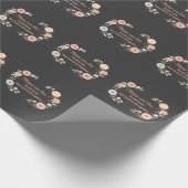 Moms Are Like Buttons They Hold It All Together Geschenkpapier (Ecke)