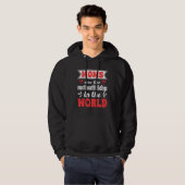 Moms Are Most Beautiful Beings In The World Mother Hoodie (Vorne ganz)