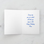 MOM'S BIRTHDAY-WISHED SUNSHINE KARTE (Innenseite)