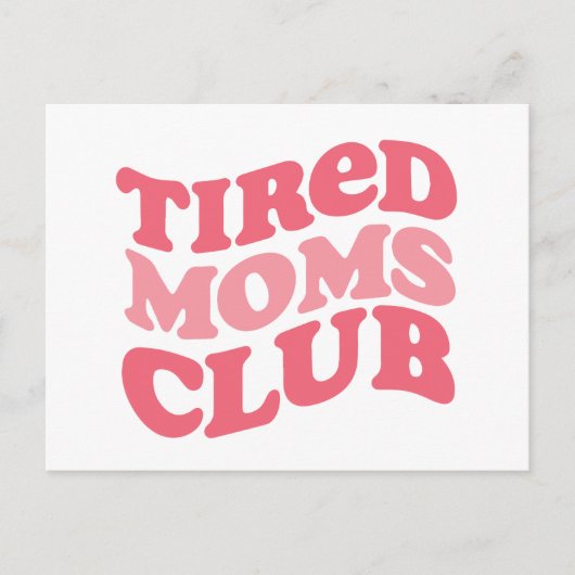 Moms Club Postkarte (Vorderseite)