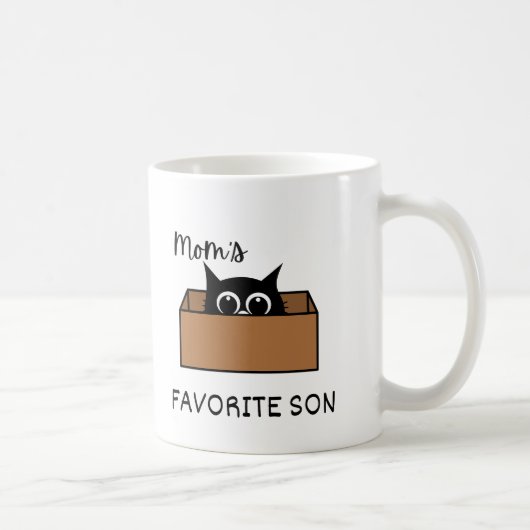 MOM'S FAVORITE SON MUG KAFFEETASSE (Rechts)