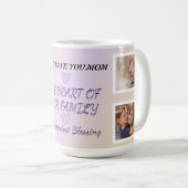 Mom's Hope - Pastel 4 Photo Tribute Kaffeetasse (VorderseiteRechts)