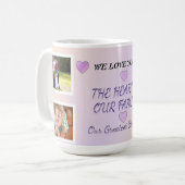 Mom's Hope - Pastel 4 Photo Tribute Kaffeetasse (Vorderseite Links)