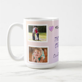 Mom's Hope - Pastel 4 Photo Tribute Kaffeetasse