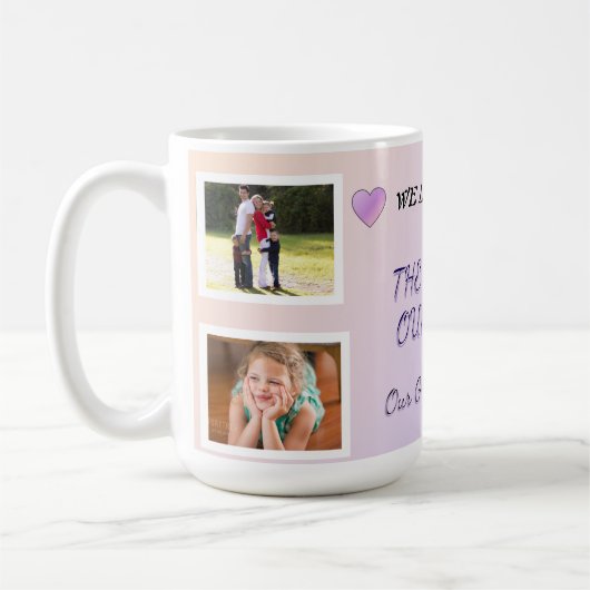 Mom's Hope - Pastel 4 Photo Tribute Kaffeetasse (Links)