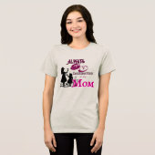 Mom's inspiration  Tri-Blend shirt (Vorderseite voll)
