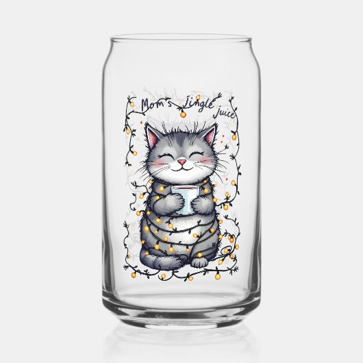 Mom's Jingle Juice  Dosenglas (Vorderseite)