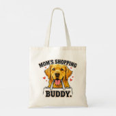 Mom's Shopping Buddy Golden Retriever Tragetasche (Rückseite)