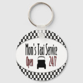 Mom's Taxi Service Schlüsselanhänger (Vorderseite)