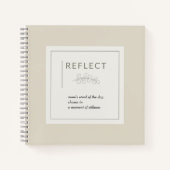 Mom's Word of the Day Daily Reflect Journal Notizblock (Vorderseite)