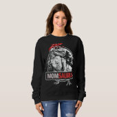 Momsaurus Rex Dinosaur Mama Saurus Mutter Familie Sweatshirt (Vorne ganz)