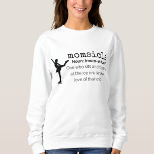"Momsicle" Hoodie - Abbildung Skaten Gift