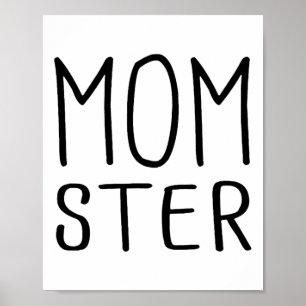 Momster Couples Halloween Costume Shirt Poster
