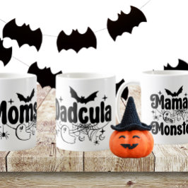 Momster, Dadcula und Mamas Monster-Matching Kaffeetasse