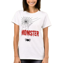 Momster Dripping Blood Font and Spider