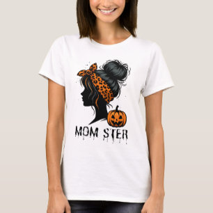 Momster Halloween für Mama, lustige Mama T-Shirt