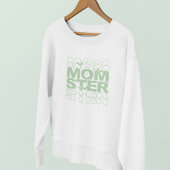 Momster Halloween Mama Funny Fall Sweatshirt