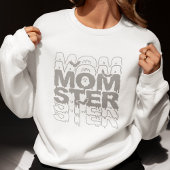 Momster Halloween Mama Funny Fall Sweatshirt