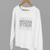 Momster Halloween Mama Funny Fall Sweatshirt