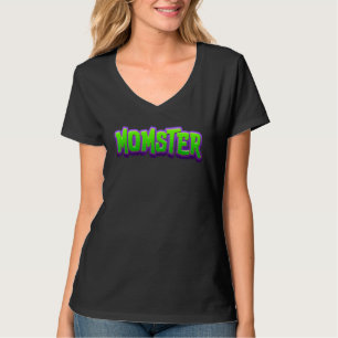 Momster Halloween Momster Mama Mami Einfach Hallow T-Shirt