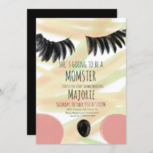 Momster Halloween Mummy Baby Shower Einladung