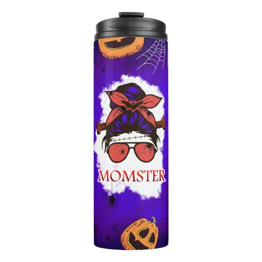 Momster Halloween Thermosbecher (Vorderseite)