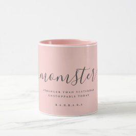 MOMSTER MAMA LEBEN STÄRKER ALS GESTERN KAFFEE TASSE