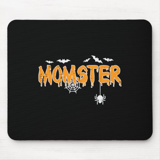 Momster Mama Mommy Matching Family Halloween Costu Mousepad (Vorne)